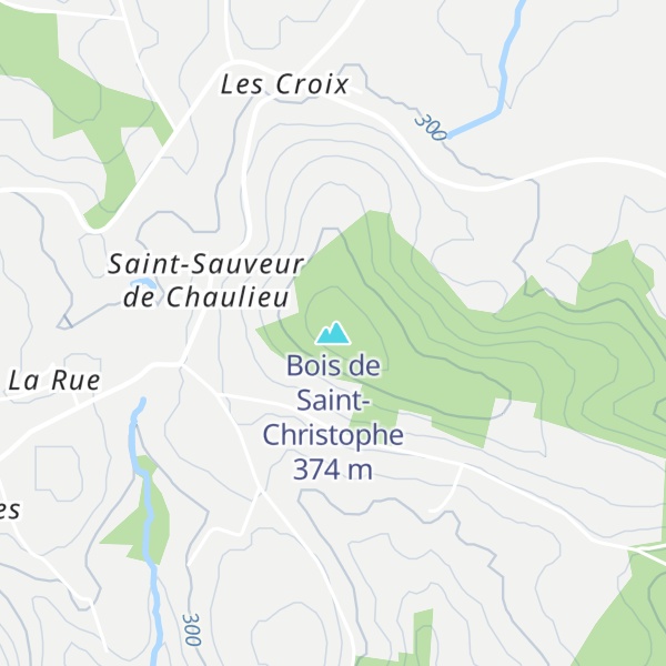 Map of Bois de Saint-Christophe