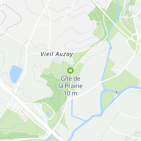 Map of Gîte de la Prairie