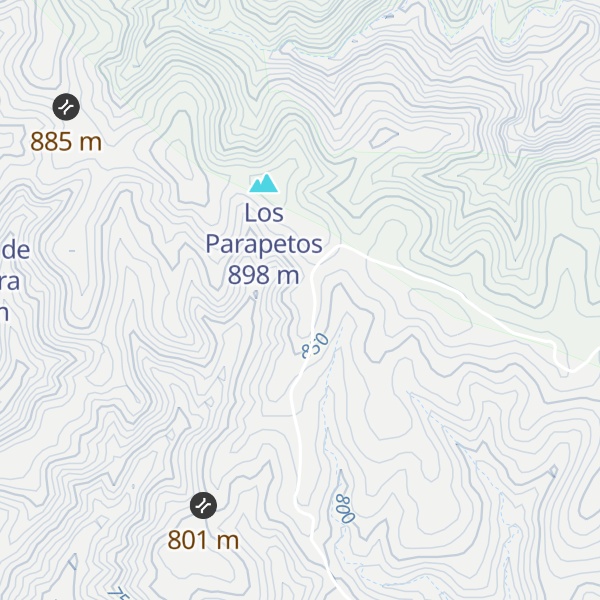 Map of Cima del Asno