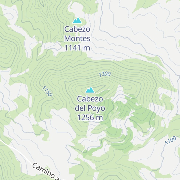 Map of Cabezo del Poyo