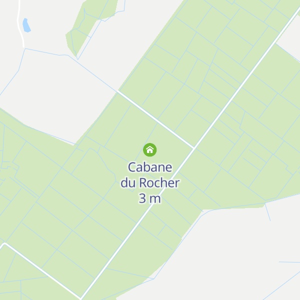 Map of Cabane du Rocher