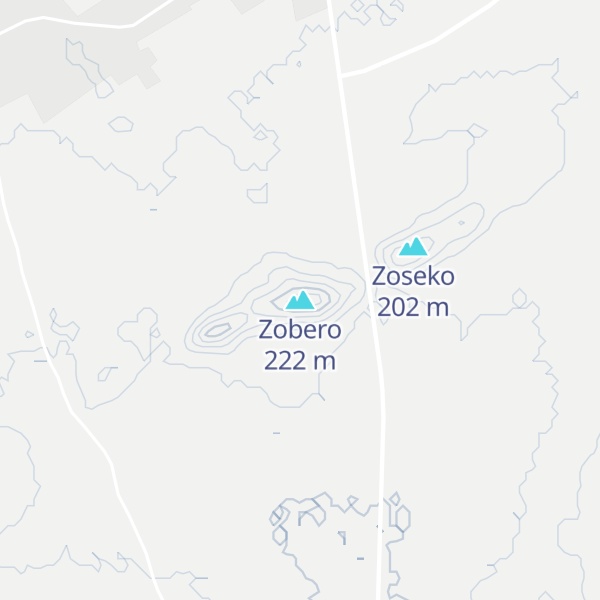 Map of Zobero