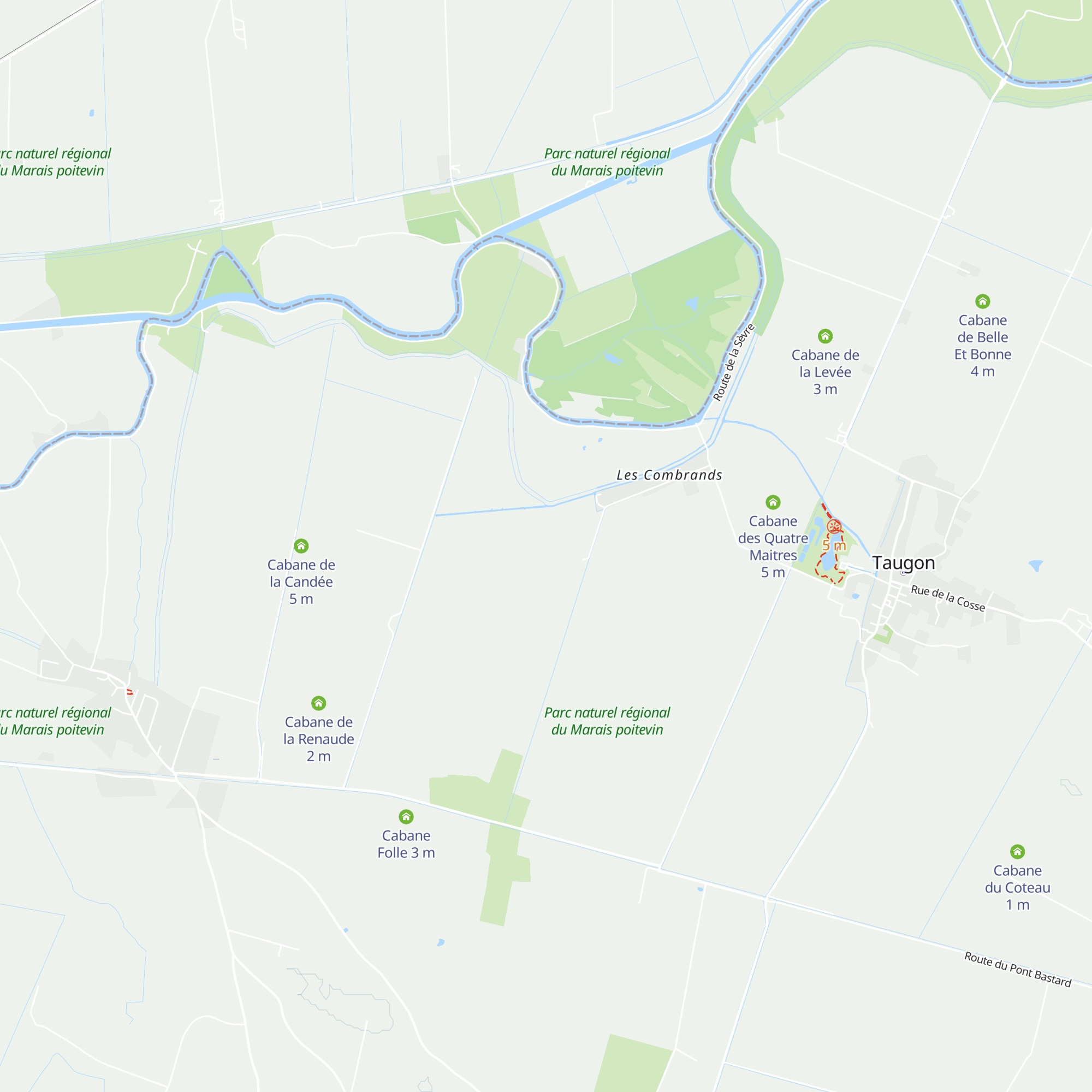 Cabane de l'Ormeau map