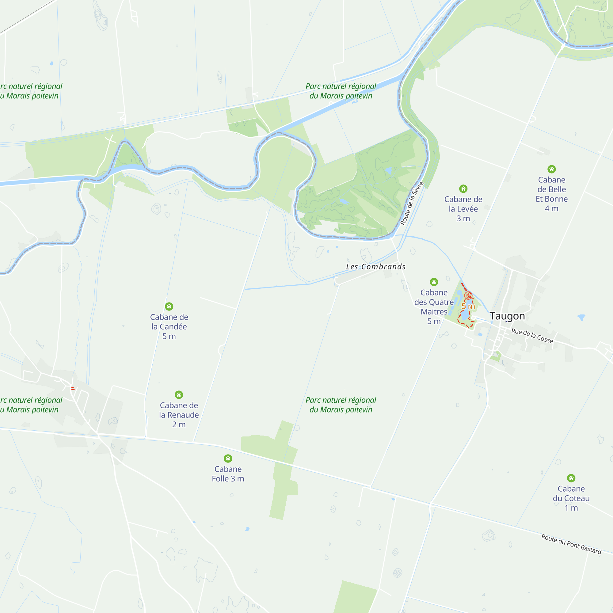 Cabane de l'Ormeau map