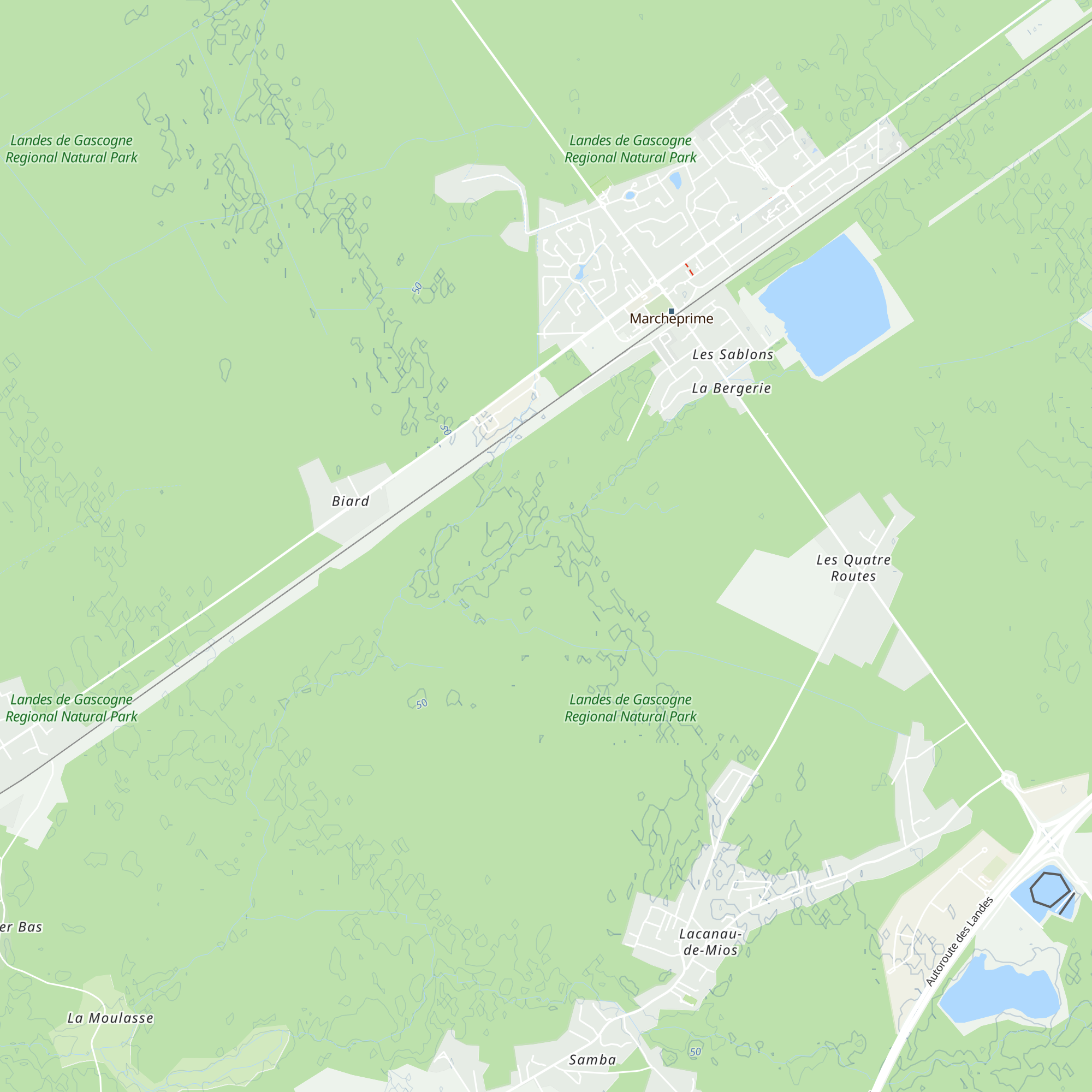 Cabane de chasse map