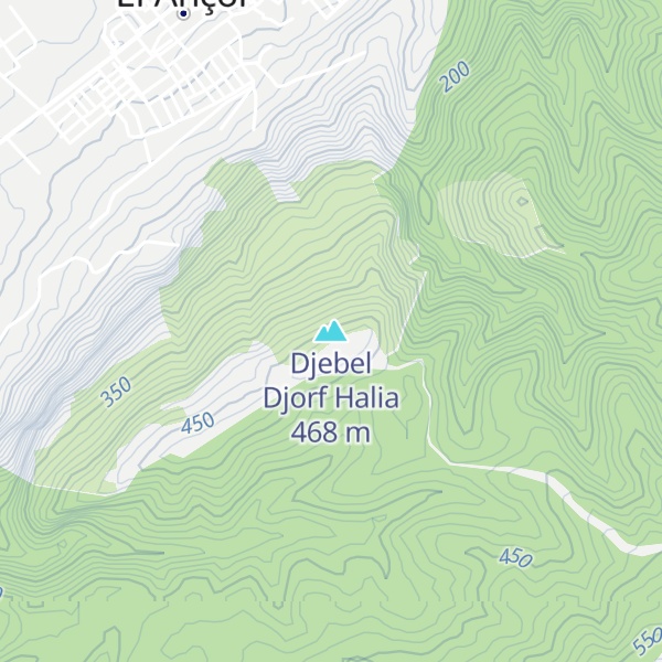 Map of Djebel Djorf Halia