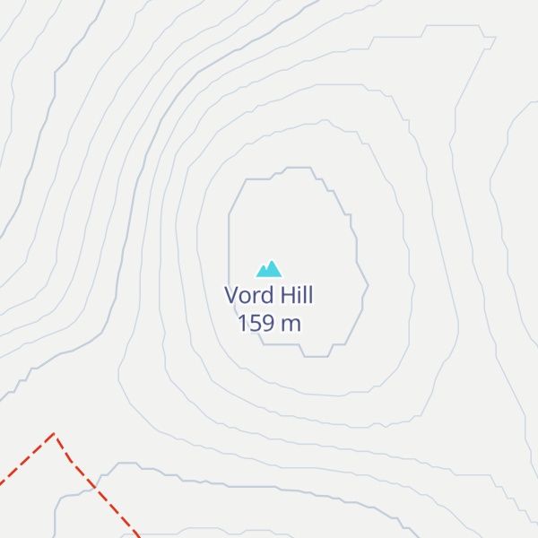 Map of Vord Hill