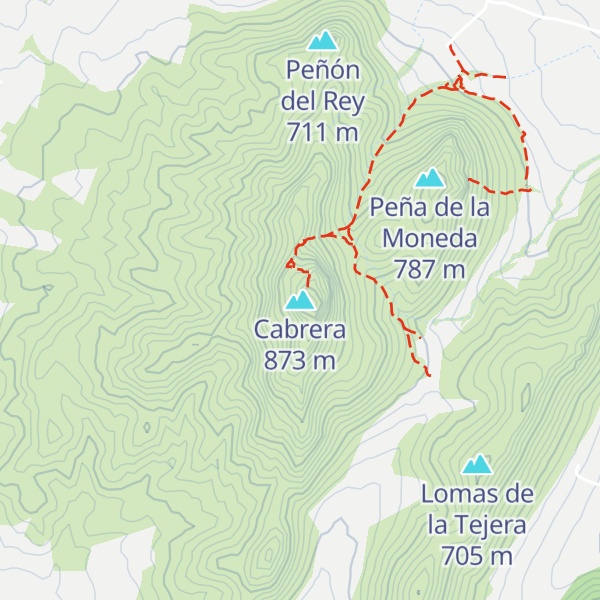 Map of Cabrera