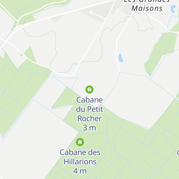 Map of Cabane du Petit Rocher