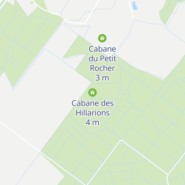 Map of Cabane des Hillarions