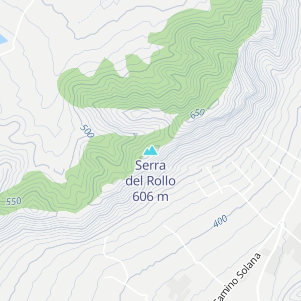 Map of Serra del Rollo