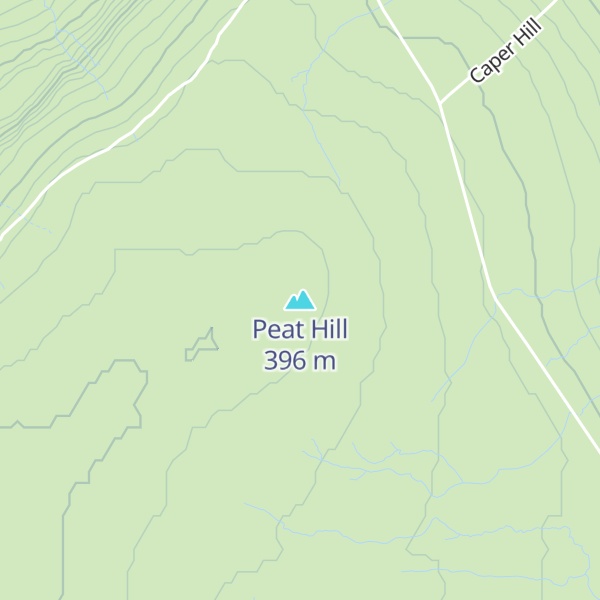 Map of Peat Hill