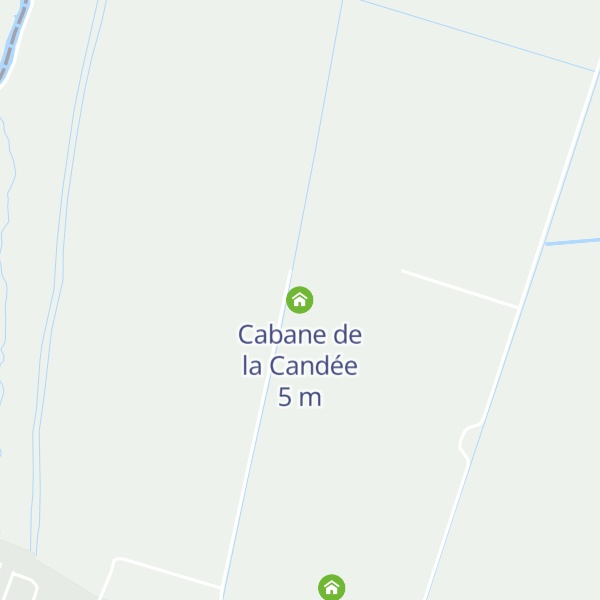 Map of Cabane de la Candée