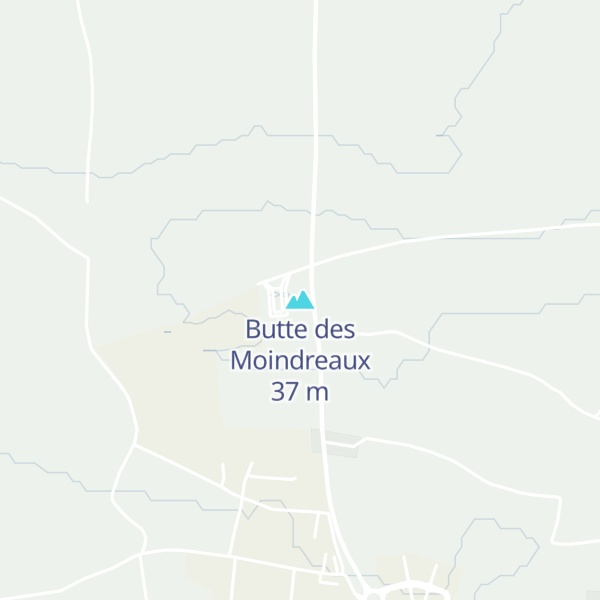 Map of Butte des Moindreaux