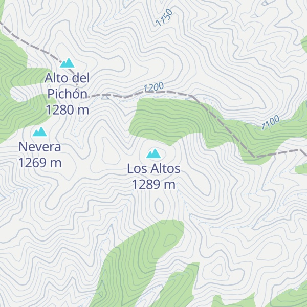 Map of Los Altos