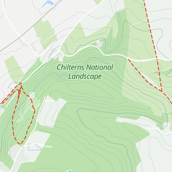 Map of Wain Hill