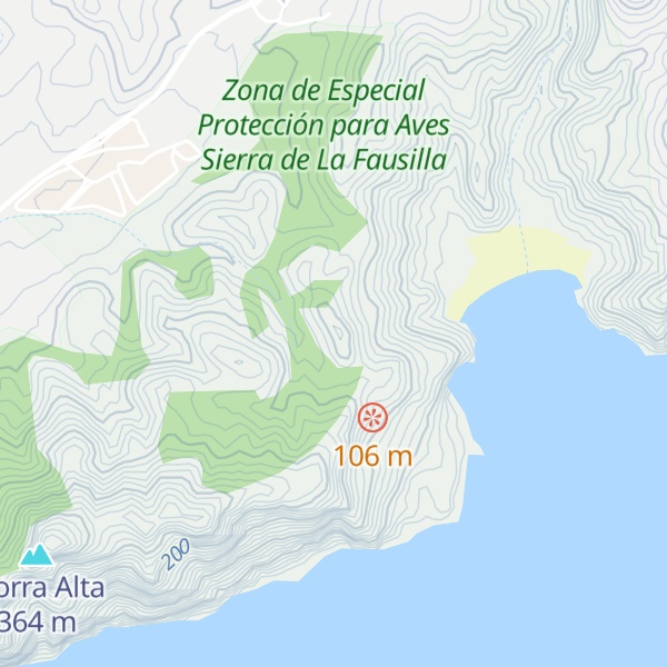 Map of Cabezo de Aljibe