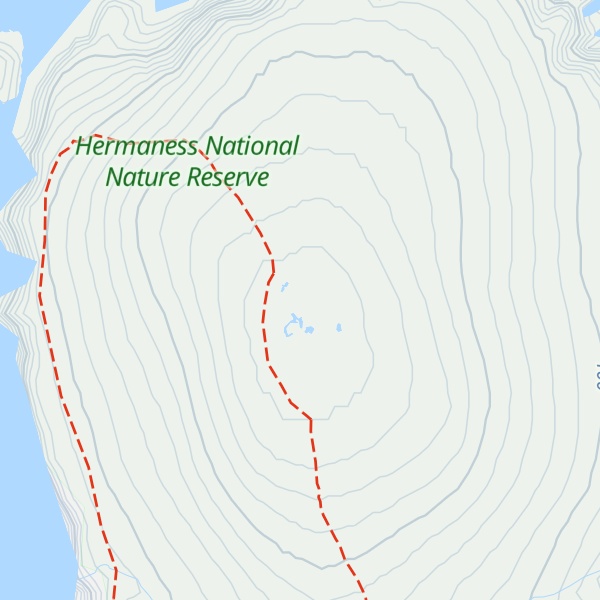 Map of Hermaness Hill