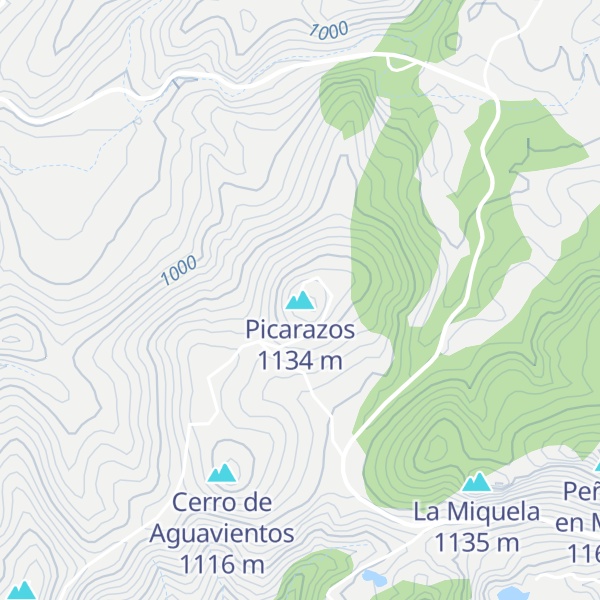 Map of Picarazos