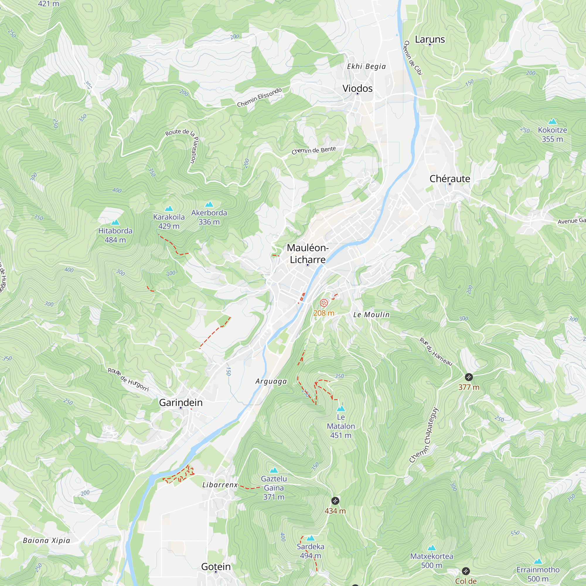 Office de Tourisme de Mauléon Licharre - Pays Basque map