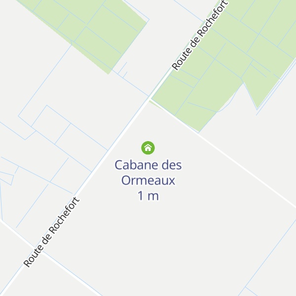 Map of Cabane des Ormeaux