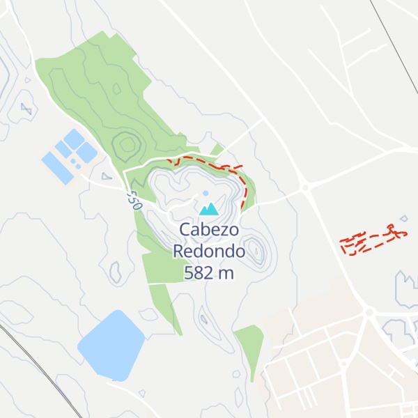Map of Cabezo Redondo