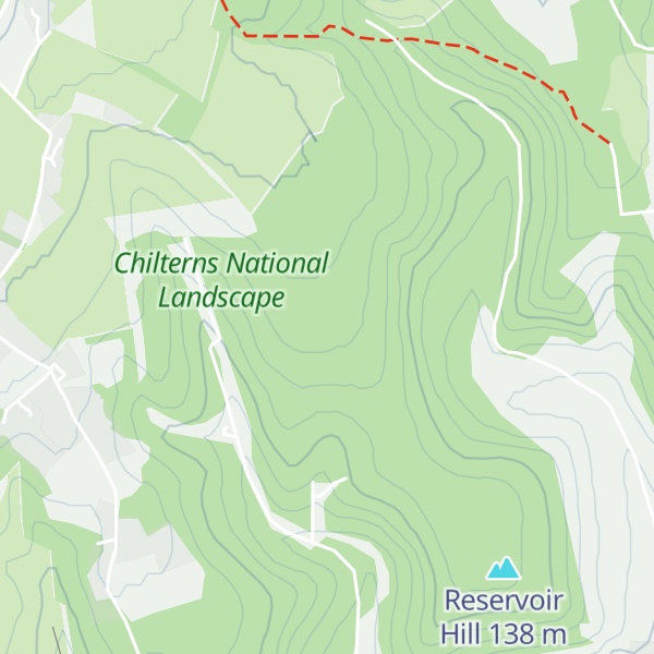 Map of Red Hill