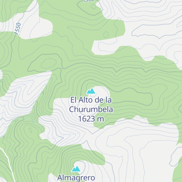 Map of El Alto de la Churumbela