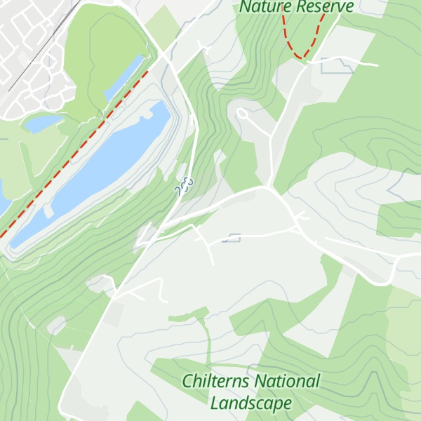 Map of Oakley Hill