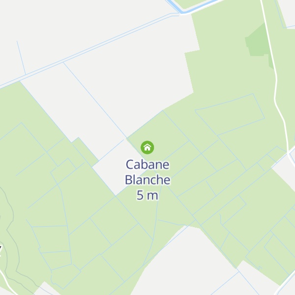 Map of Cabane Blanche