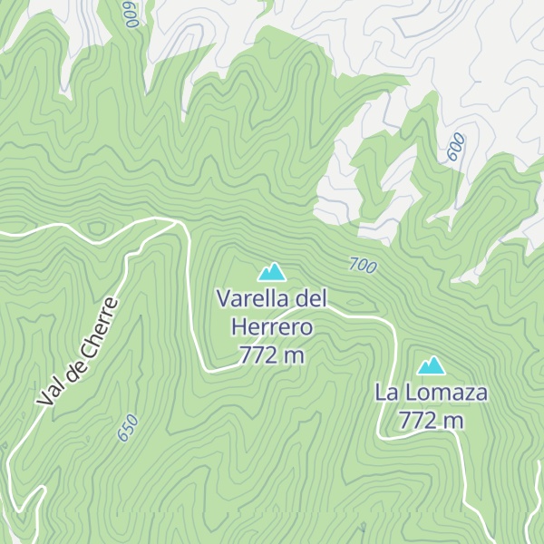 Map of Varella del Herrero