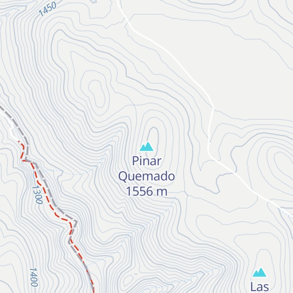 Map of Pinar Quemado