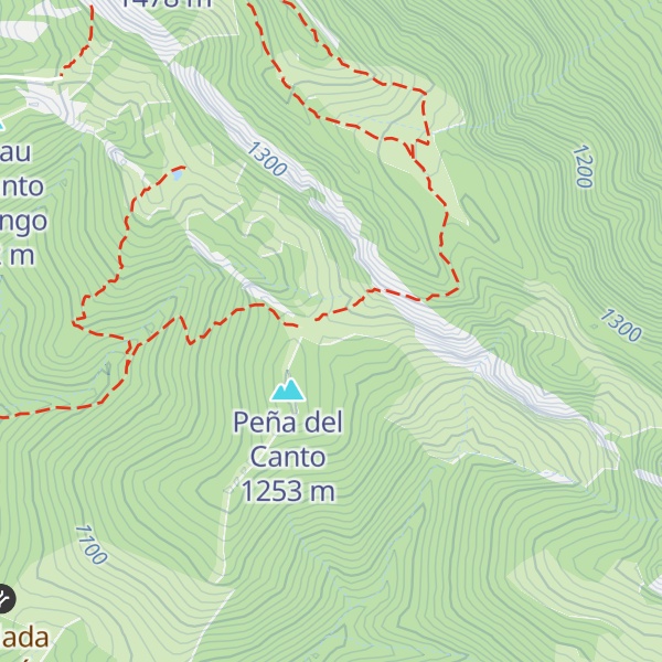 Map of Refugio de Fardollás