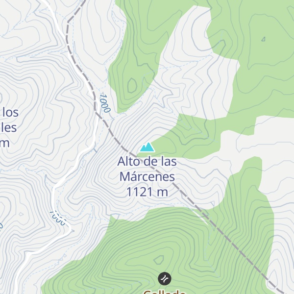 Map of Alto de las Márcenes