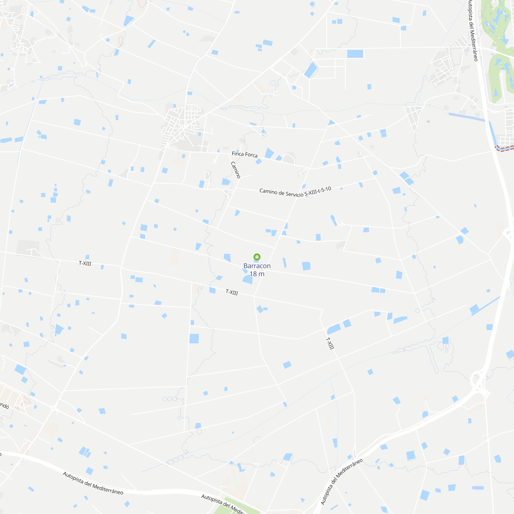 Barracon map