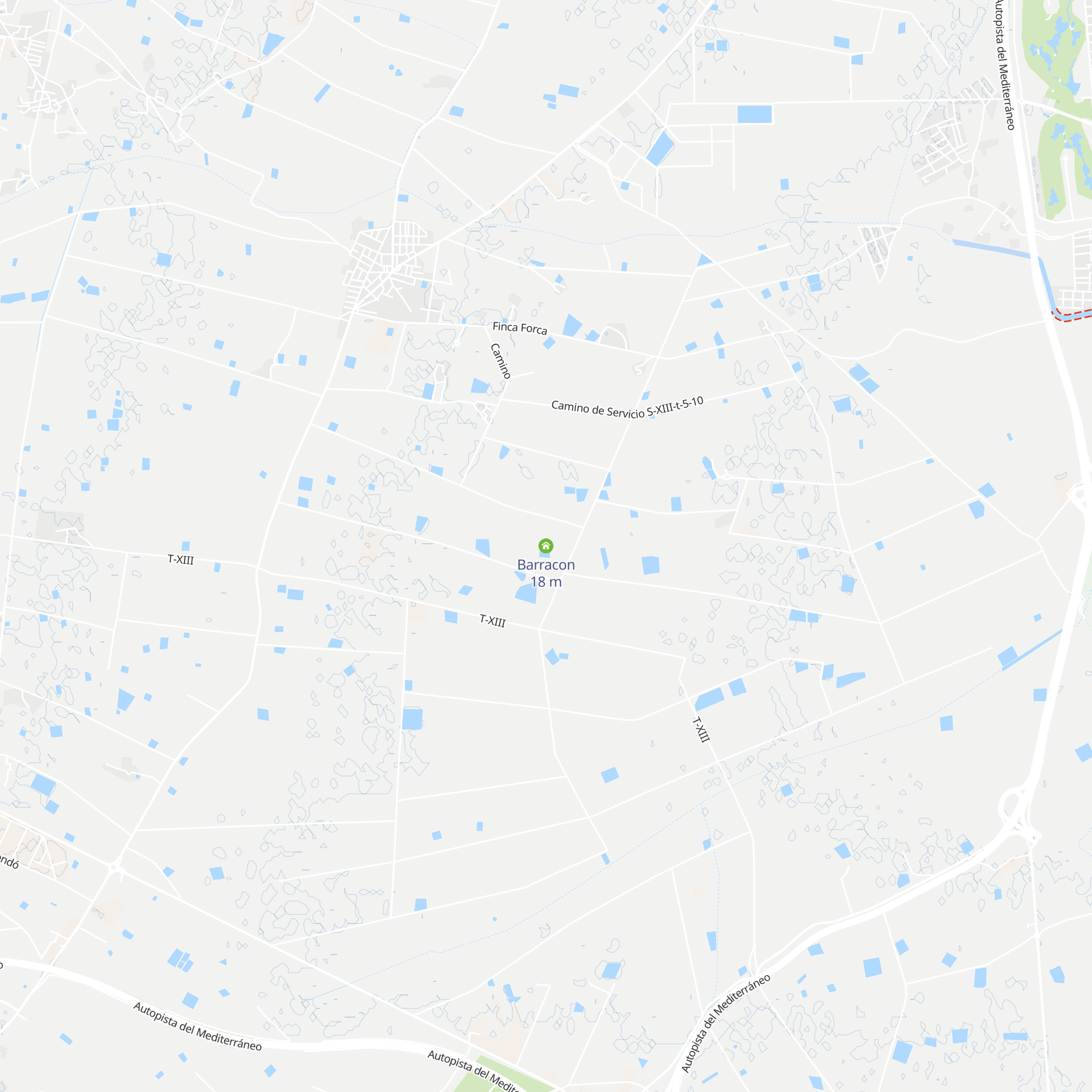 Barracon map