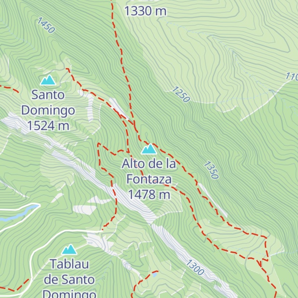 Map of Alto de la Fontaza