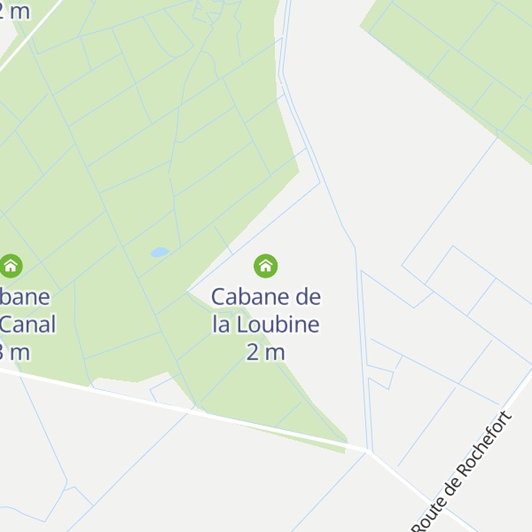 Map of Cabane de la Loubine