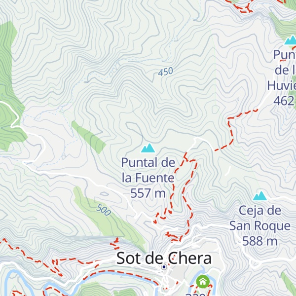Map of Puntal de la Fuente