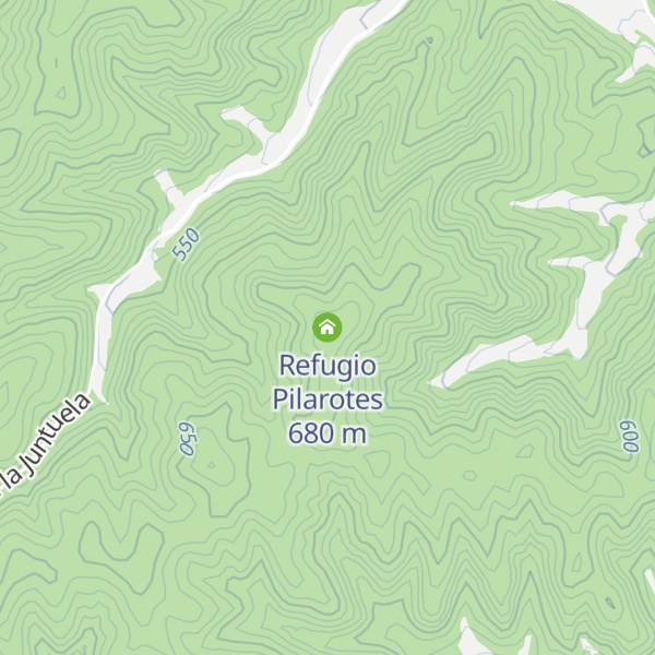 Map of Refugio Pilarotes