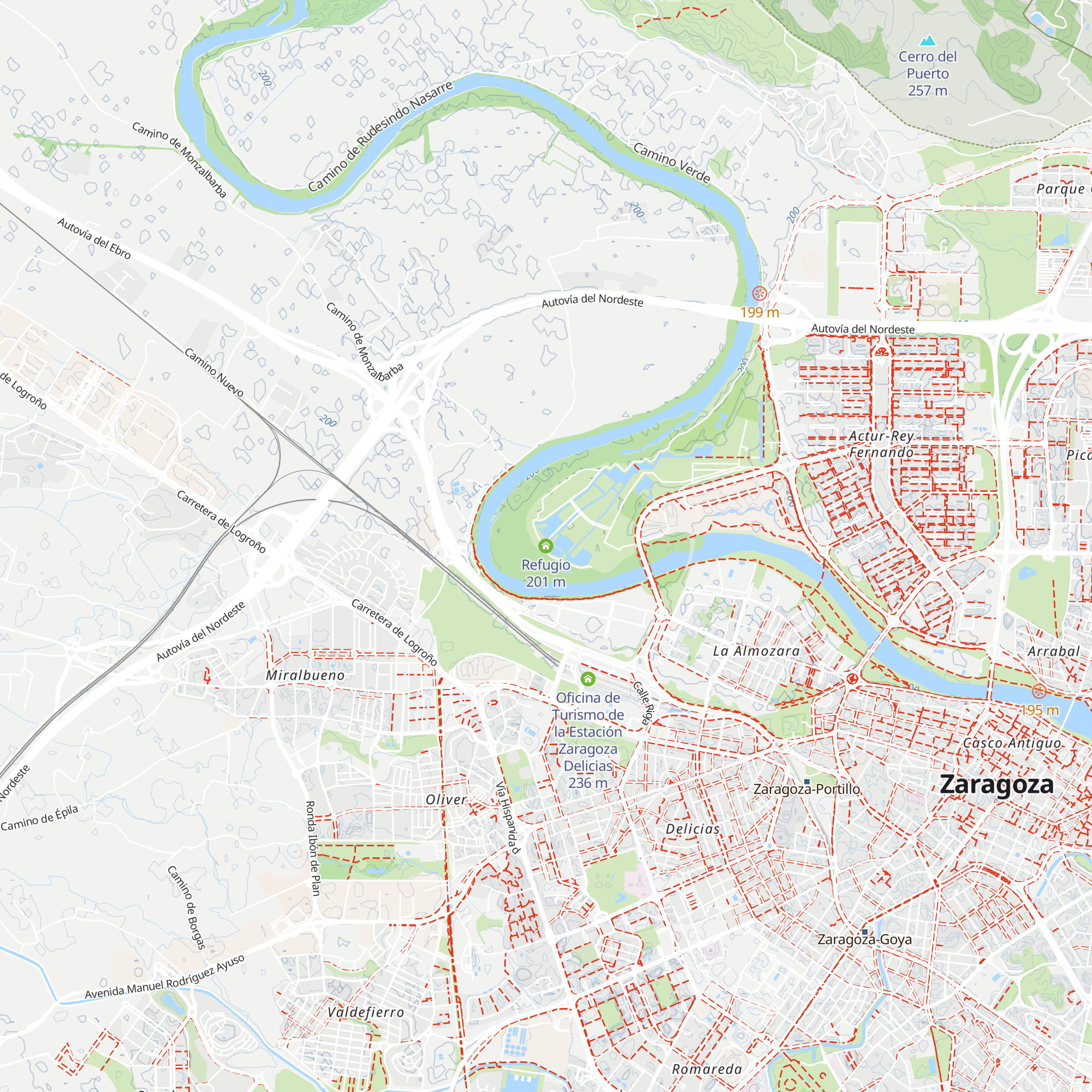 Refugio map
