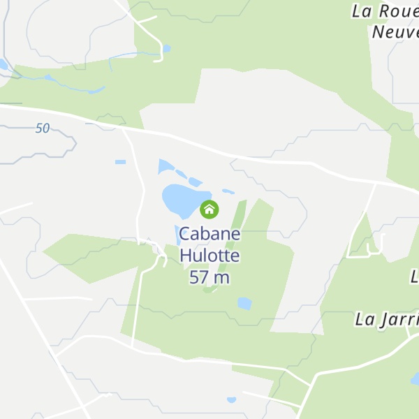 Map of Cabane Hulotte