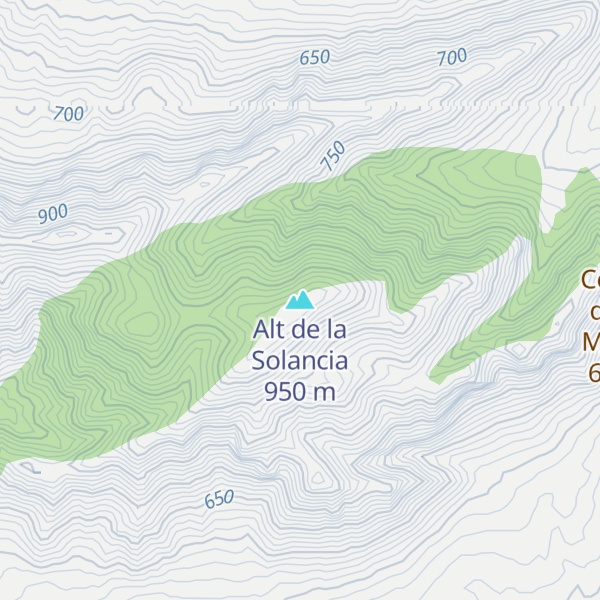 Map of Alt de la Solancia