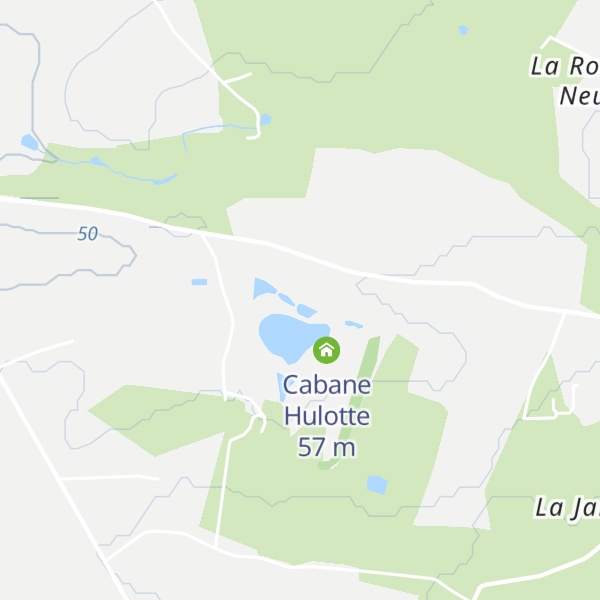 Map of Cabane de l'Oural
