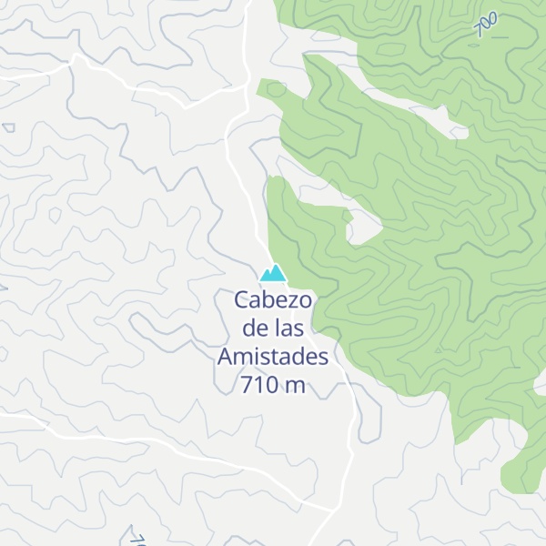 Map of Cabezo de las Amistades