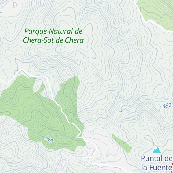 Map of Cabañas
