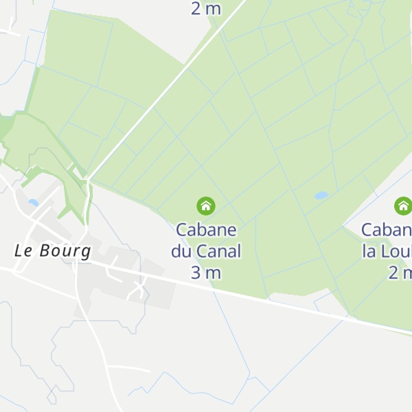 Map of Cabane du Canal