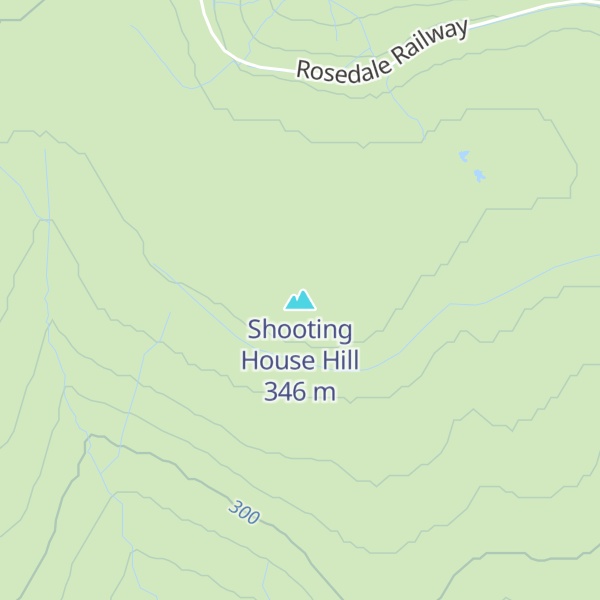 Map of Shooting House Hill