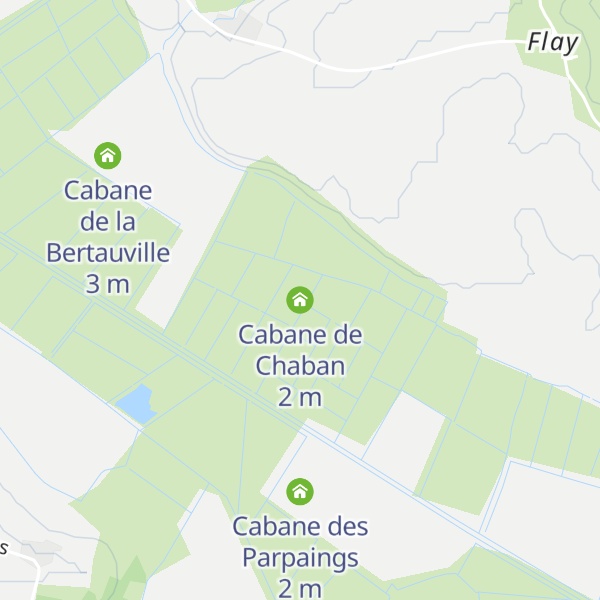 Map of Cabane de Chaban