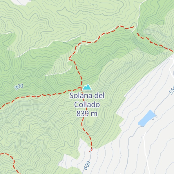 Map of Solana del Collado